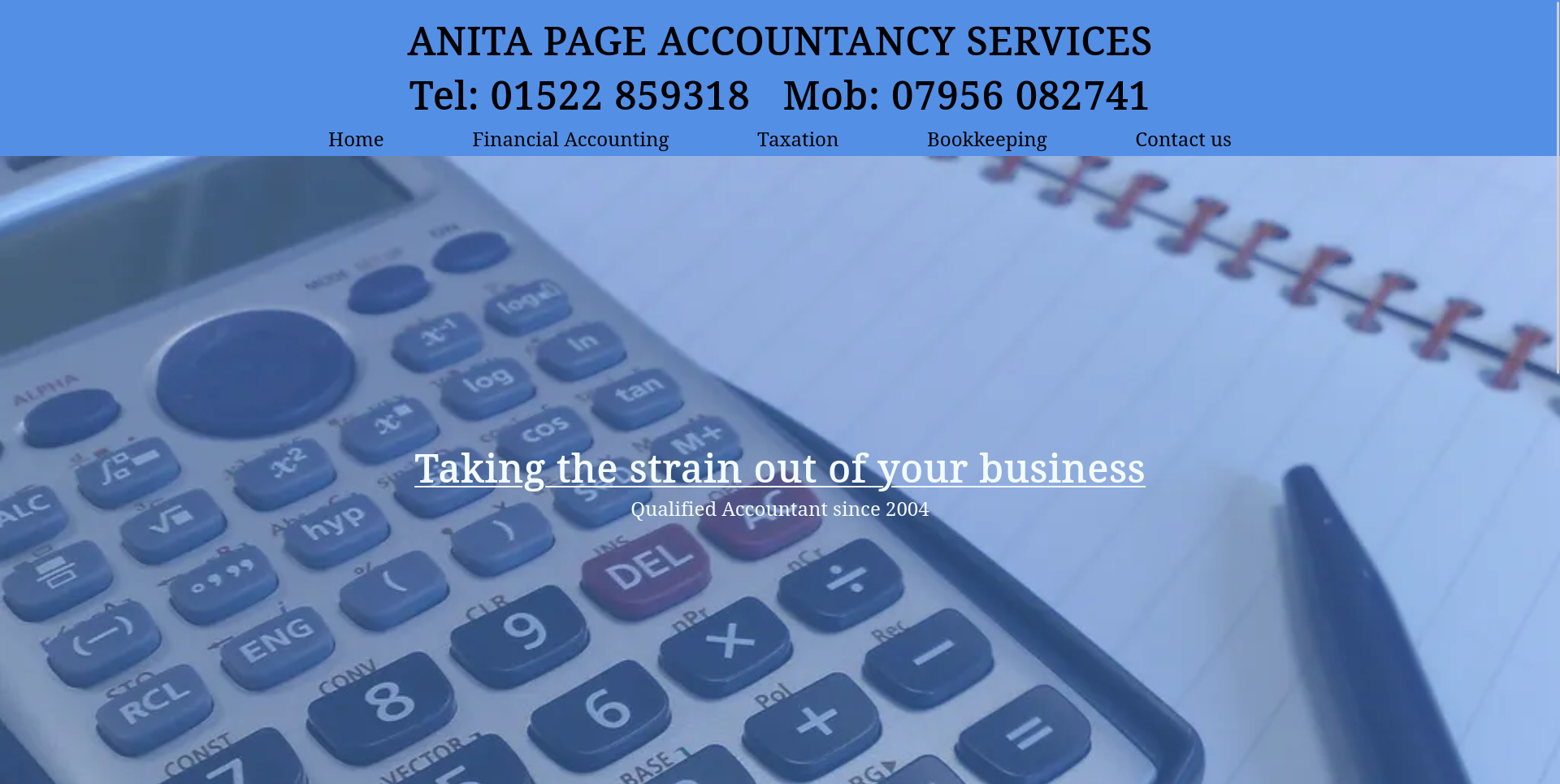 An image of Anita Page Accountancy Services